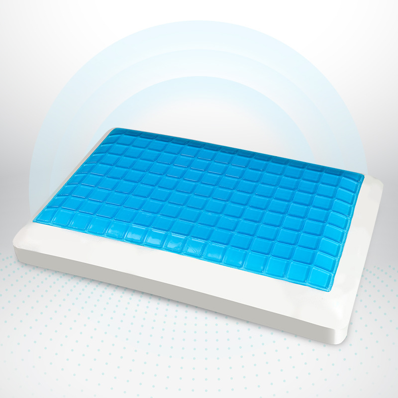 Cool Gel Bread Shape Memory Foam Pillow for OEM and private label production