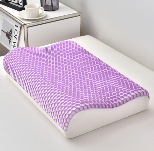 TPE B shape memory foam pillow for OEM and private label production